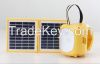 Solar portable ourtdoor lantern and used for camping LED light