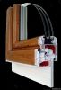 High quality UPVC profiles for window and door used