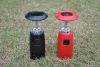 Hot popular solar led portable mini hand crank light