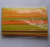 Striped Straw Plastic