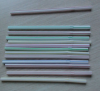 Striped Straw Plastic