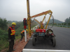 Guardrail Hydraulic Post Driving Machine