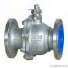 API pneumatic actuator  ball valve, WCB ball valve, stainless steel ball valve