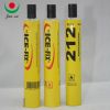 Aluminum collapsible adhesive tube