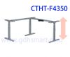 L shape height adjustable table frame furniture