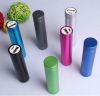 OEM Lipstick-sized 2200mah portable mobile power banks for mobile phone digital devices