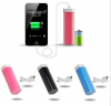 Lipstick 2600mAh Portable Power Bank External Backup Power Bank for iPhone5/5s, Mobile Phone Battery