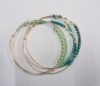 Turquoise beaded bracelet