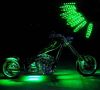 Motorcycle Wheel LED Pod Puck Light