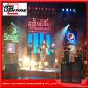 2014 hot sale full color  led curtain display led video display