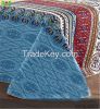 Unique Persian style colorful bedding sets hand knitting 4pcs pure cotton King/Super king Size Ventilate Massage comforter cover zz4041