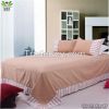 Breathable hand woven 100% cotton bedding sets 4pcs Ventilate Massage Function zz4008