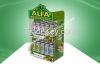 Vitamin display Heathcare Products Green Cardboard Countertop Displays Customized