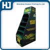 5 Tiers Eco-friendly Cardboard Tray Display Racks, Ladder Sales Disp