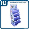 5 Tiers Eco-friendly Cardboard Tray Display Racks, Ladder Sales Disp