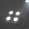 Pure White 4 x 2835 SMD LED Injection Module Light with 3-year Warrant