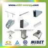 Aluminum Ground Solar PV Mounting System with Concrete Base or Ground Screws