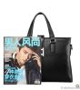 new style men leather business messenger bag