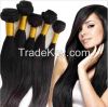 20 Inches Brazilian Virgin Hair Natural Black100% Human Hair Extension