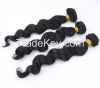 24 Inch Brazilian Virgin Hair Spiral Curly Weave Natural Black