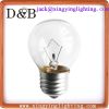 G45 incandescent light bulb CLEAR BULB decorative bulb  Color bulb