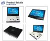 hot sales  portable evd dvd with TV function&usb