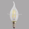 LED filament bulb 3W candle lamp 360 degree light