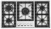 built-in gas hob, kitchen hob