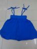girl loved cotton braces skirt,ruched dress babydoll for various occations