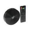 Dual-band Wi-Fi Newest Wholesale Black Round Amlogic 2GB DDR3 16GB Android 4.4 TV Box, 5V 3A Adapter 