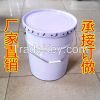 5L Metal Tin Bucket with Plastic Handle for Chemical Use
