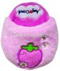 Amy carol plush slipper dog toys with squeaker inside