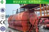 Disposal of waste engine oil, conversion of pyrolysis oil to diesel plant