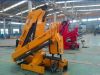 6.3 tons small hydraulic folding boom truck crane