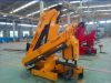 6.3 tons small hydraulic folding boom truck crane