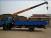 6.3 tons telescopic boom hydraulic truck crane