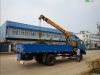 6.3 tons telescopic boom hydraulic truck crane