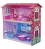 Wooden toy doll house