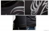 Free shipping! Men's tattoo long sleeve T-shirt