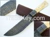 Mosaic Damascus Knife