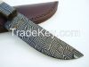 Mosaic Damascus Knife