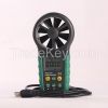 3 in 1 digital anemometer MS6252B with USB, wind velocity, humidity, temperature test at low price