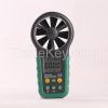 3 in 1 digital anemometer MS6252B with USB, wind velocity, humidity, temperature test at low price
