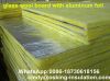 cheap price glass wool board with aluminum foil china factory