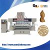 Woodworking machine 4 Axis CNC router 3D engraving machine with servo motor