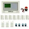 GSM Alarm System with Touch Keypad for home burglar alarm