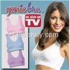 NEW PASTEL COLORS 3 PCS SEAMLESS GENIE BRA with PADS