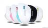 3-key Fashion and Beautiful 2.4G Wireless Mouse with 1, 000DPI and Met