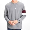 Custom high quality oversized embroidered logo hoodies & sweatshirts unisex blank plain cotton crewneck sweatshirt for man