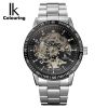 New 2014 fashion skeleton automatic mechanical watch men wrist watch